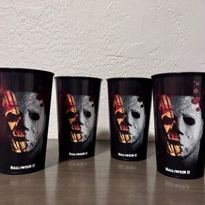 Halloween II Black Cups Set